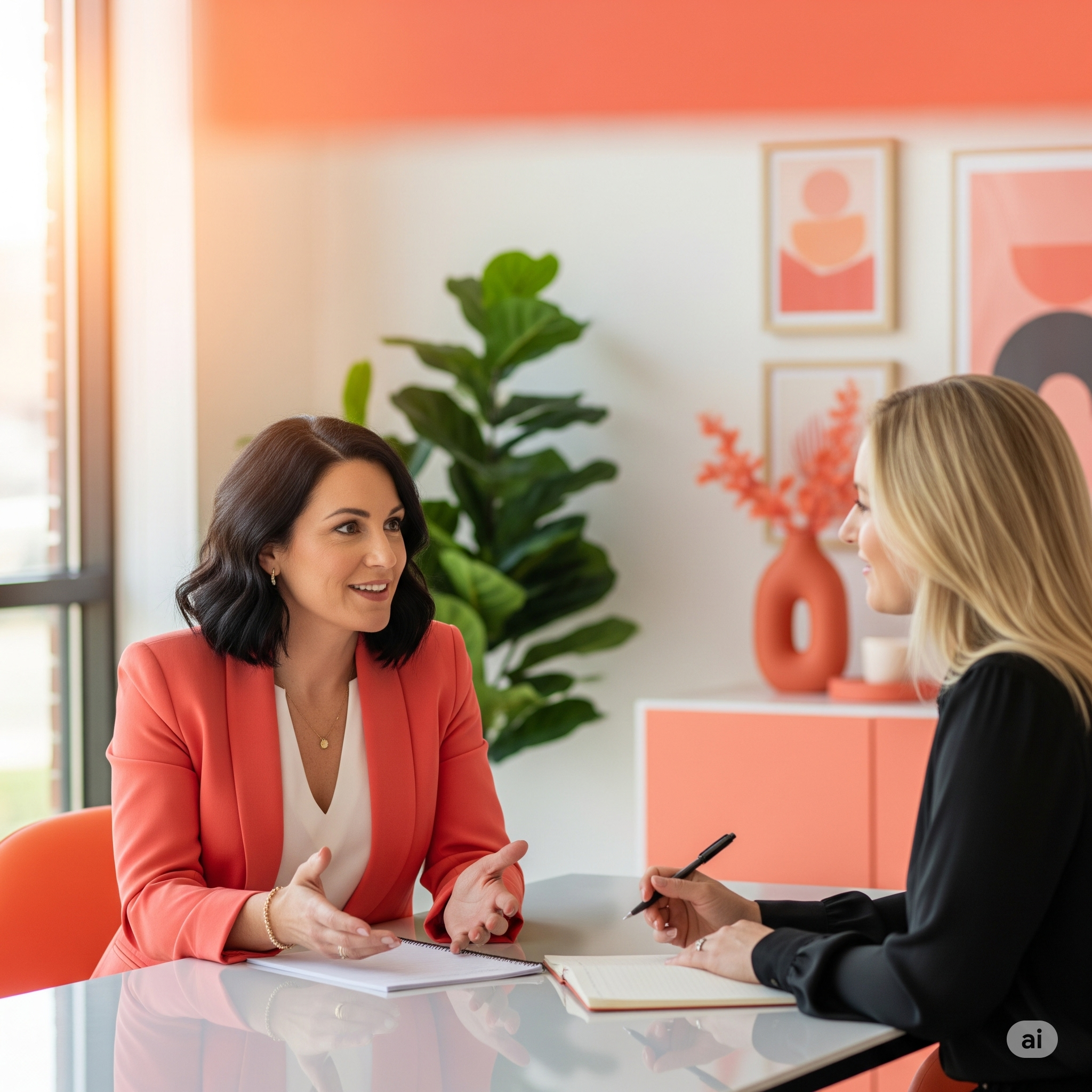 A professional coach working with a client, symbolizing growth and mentorship on the xMonks platform